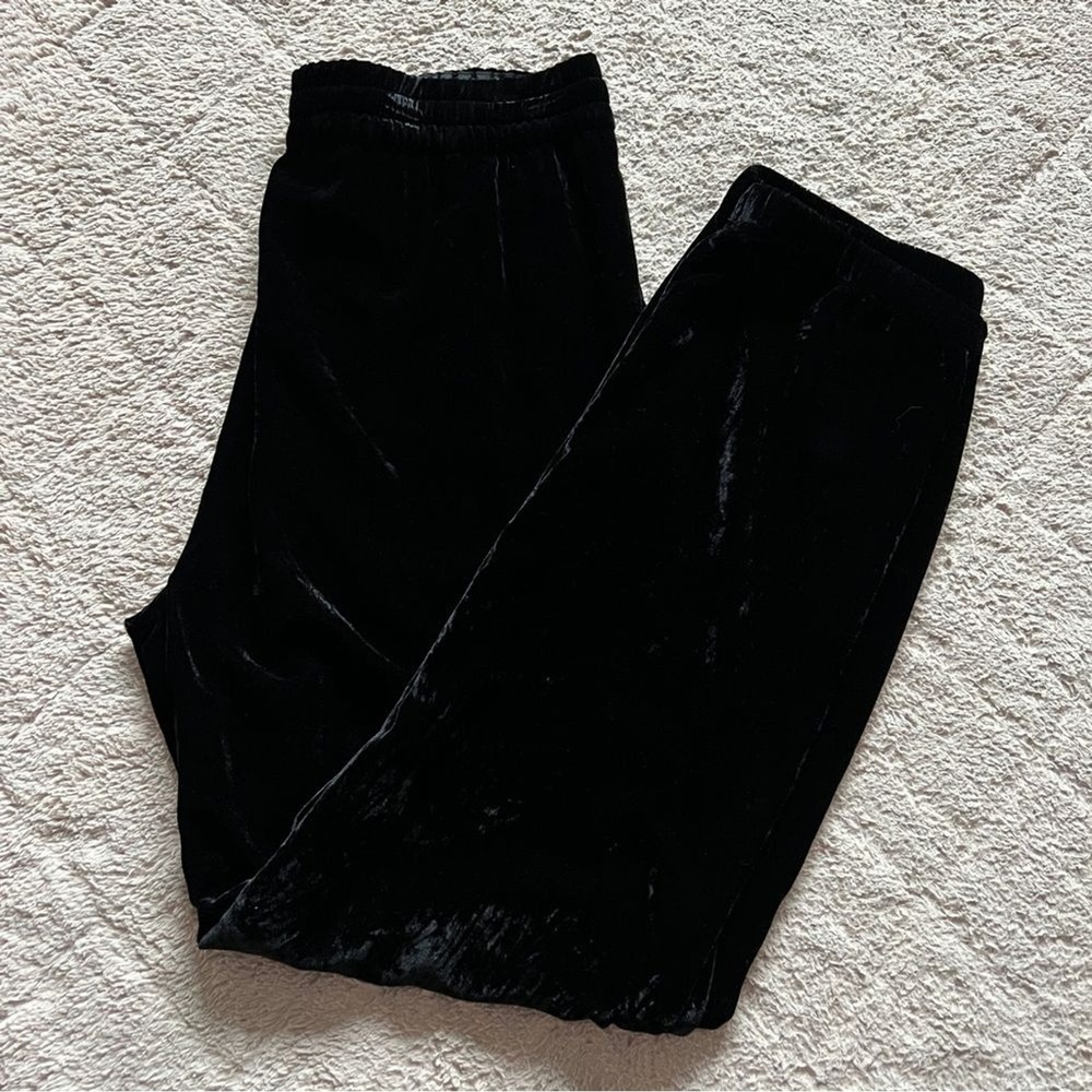 NWOT J. Crew Velour Tapered Leg Joggers Preppy Athleisure Minimalist Size 10T
